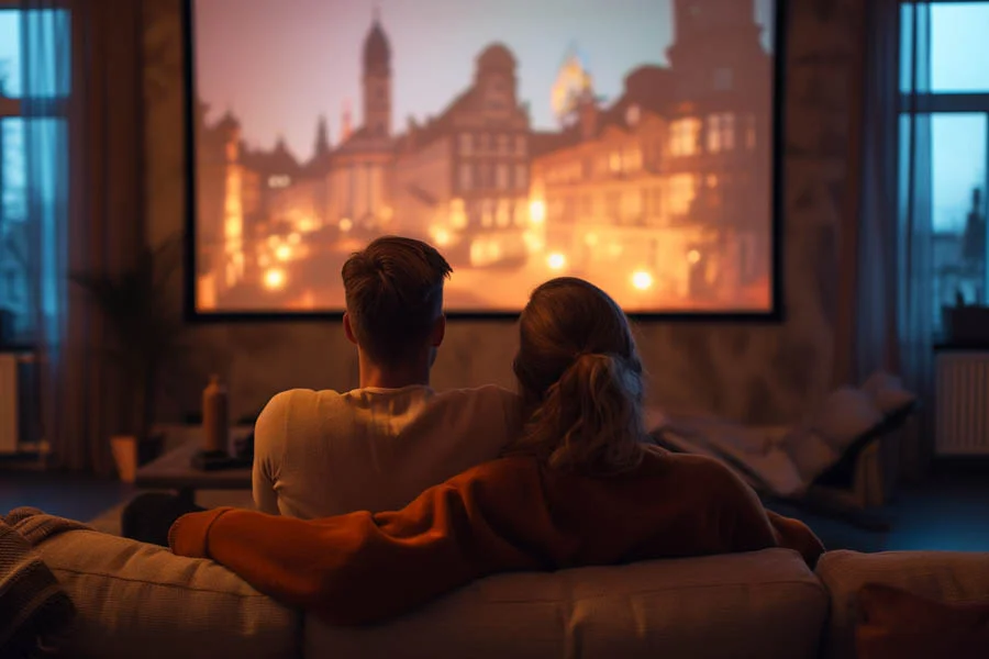 living room tv projector